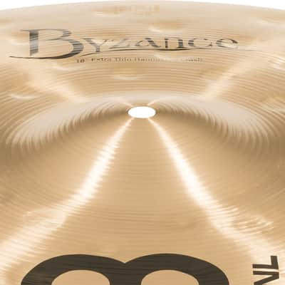 MEINL B18ETHC Byzance Traditional Extra Thin Hammered Crash 18 Zoll traditional image 4