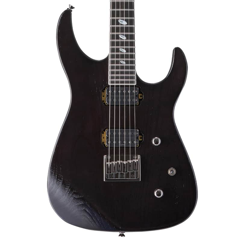 2025 Caparison Dellinger II-WB-FX EF Transparent Charcoal Black
