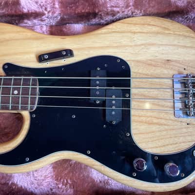 1977 Fender Precision Bass – Natural – Original Condition – Irish Music Provenance image 16