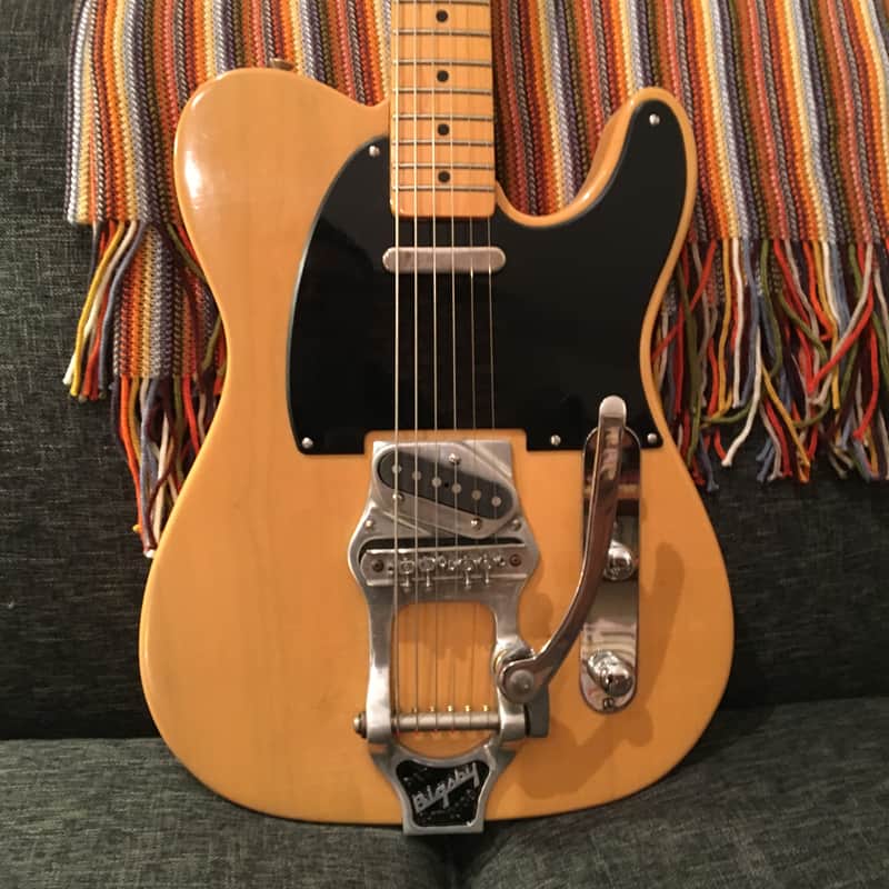 Fender '52 Reissue Tele Hollowbody with Bigsby B16, Lollar