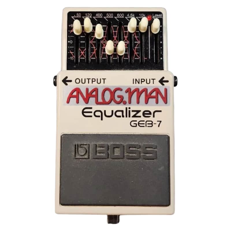 Analogman Boss GEB-7 Bass Equalizer with Mod image 1