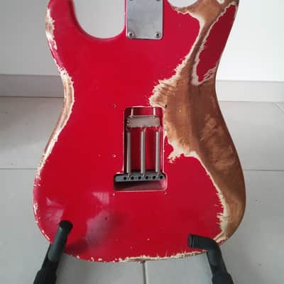 MIJ 1993 Fender Squier '60s Stratocaster (Made in Japan Strat - Torino Red) image 6