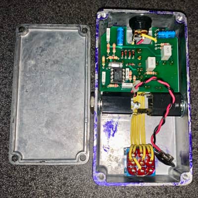 Paul Cochrane Timmy Overdrive Purple Black Swirl guitar effects pedal made in the USA image 6