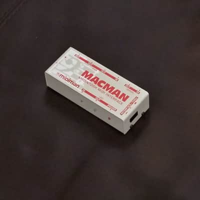 Midiman Macman 1 In 3 Out MIDI interface Early 90s  - Off White / White / Red image 2