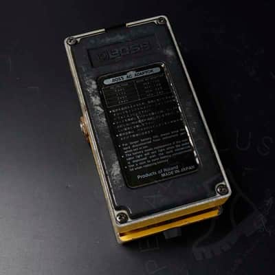 Boss OD-1 Over Drive (Black Label) 1977 - 1985 - Yellow image 5