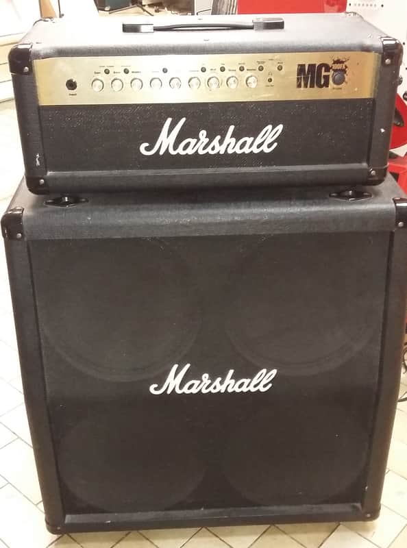 Marshall MG100FX Half stack Head and 4 x12 Cab | Reverb Marshall MG100FX Half stack Head and 4 x12 Cab | Reverb