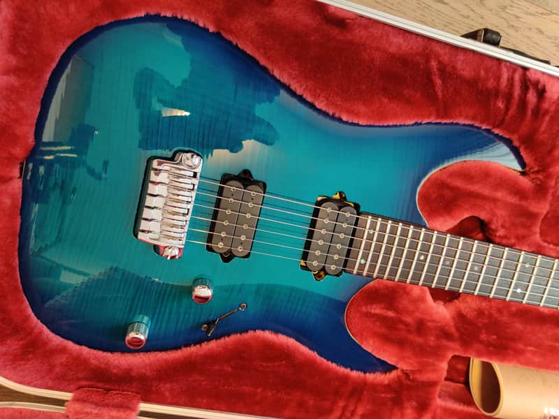 MINT Ibanez RGA321F Prestige Sapphire Blue image 1