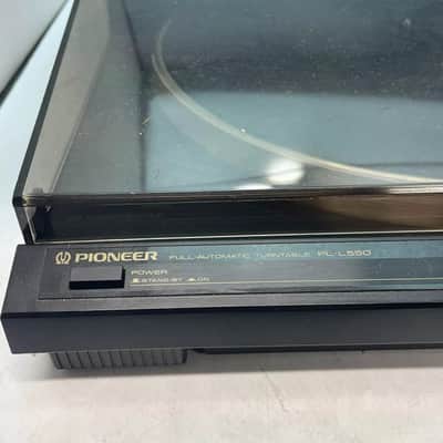 Pioneer PL-L550 Linear Track DD Turntable TESTED FOR PARTS ONLY PLEASE READ image 2