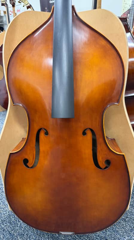 Aged Fully Carved Upright Double Bass - Left Handed image 1