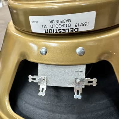 Celestion T5671 G10 Alnico Gold 40-Watt 8-Ohm 10" Speaker image 6