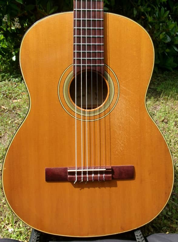 1962 Sada Yairi Handcrafted, Nitro finished classical guitar, Made