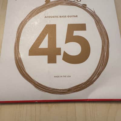 Fender 8060 Acoustic Bass Strings, Phosphor Bronze, Long Scale, .45-.100 Gauges (6 new sets of strings) image 2