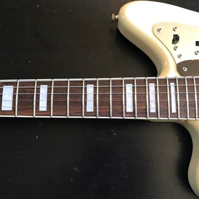 Fender Jaguar Left-Handed Lefty Vintage White image 7