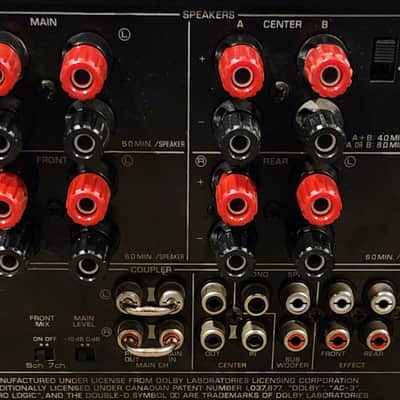Yamaha Yamaha DSP-A3090 Digital Sound Field Processing Amplifier 1996 - Black metal image 8
