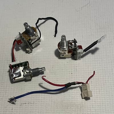 2000's Electric Guitar Active Boost Preamp Push/Pull Coil Tap Pots Lot image 1