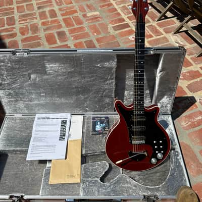 K’s Guitar Works Brian May Red Special 2007 - Red image 13