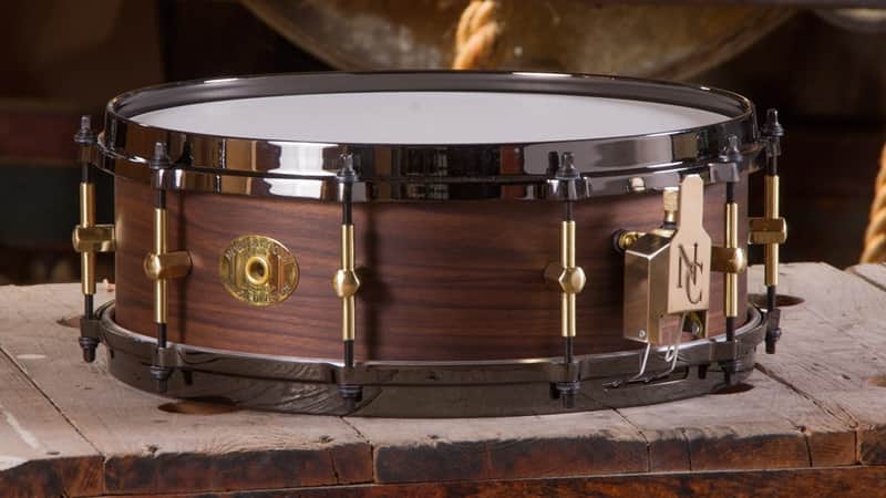 Noble & Cooley *Pre-Order* Solid Shell Classic 5x14" Walnut Snare Drum Natural Finish | Made in the USA | Special Order | Authorized Dealer image 1
