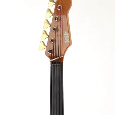 ESP Custom Shop Carve-top Fretless Bass 5-string image 8