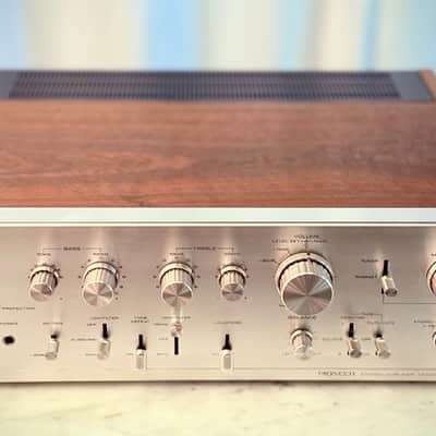 πΆβ¨ Pioneer SA-9100 Vintage Integrated Amplifier w/ Original Wood Case β Serviced, Cleaned, Complete image 3