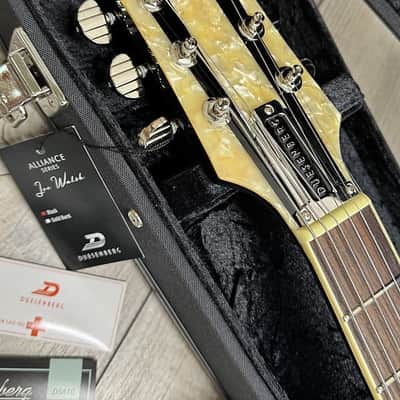 Duesenberg #DAC-JW-BK - Alliance Series Joe Walsh Black Electric Guitar with Case image 3