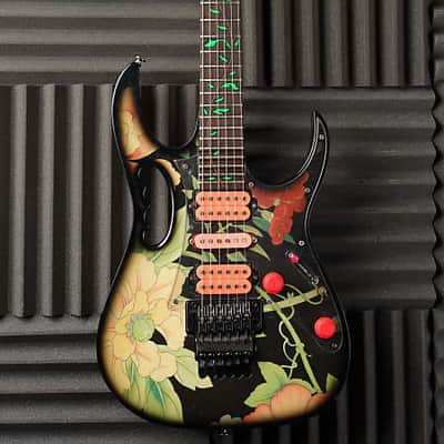 Ibanez JEM77-FP Steve Vai Signature 1988 - 2004 - Black Floral Pattern image 8