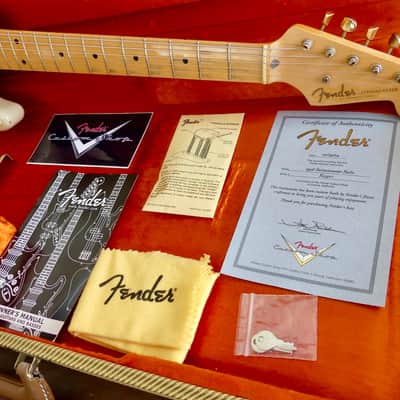 2004 Fender Custom Shop '56 Stratocaster "Mary Kaye" Blonde Relic image 11