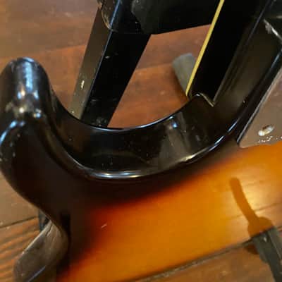Norma Guitar. 60's. Japan Solidbody, Sunburst. Just Setup. Teisco, Harmony, Kay image 16