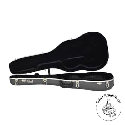 TKL Concept 3.1 Molded OM/000 Acoustic Guitar Case w/ D-Rings - Titanium Finish image 2