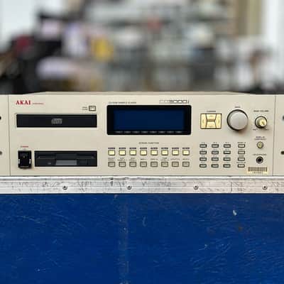 AKAI CD3000i CD-ROM Sample Player w/ 2 x EXM3008 RAM Cards & 16MB RAM (8mWords)