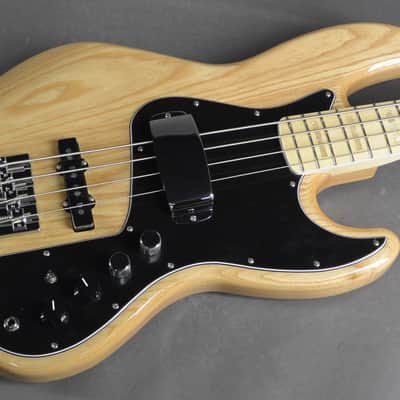 Fender Marcus Miller Jazz Bass Natural with Gig Bag image 1