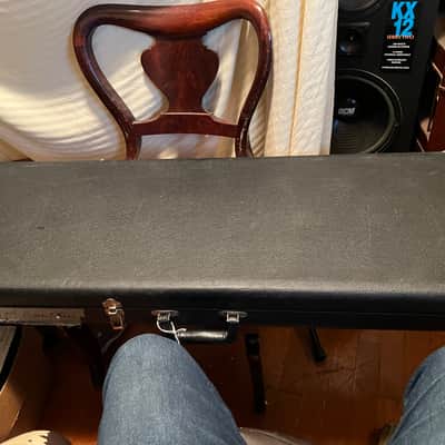 Barrington ntb 332 bass guitar. with midi installed 1990 blue flame image 20