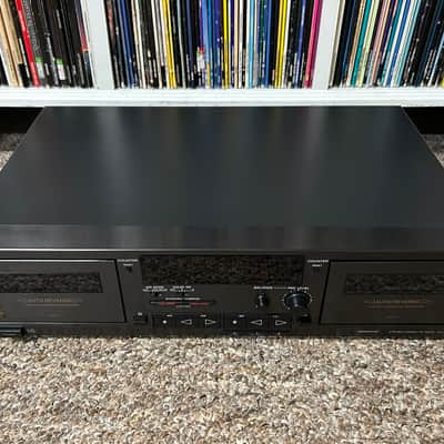 Sony TC-WR521 Dual Stereo Cassette Deck Player Recorder Japan PARTS/REPAIR READ image 1