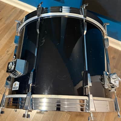 Tama Rockstar DX Bass Drum 22" x 16" Japan Black Remo Aquarian Free Shipping image 5