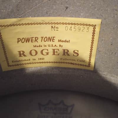 Rogers Fullerton 8x12 Rack Tom - Black Wrap image 19