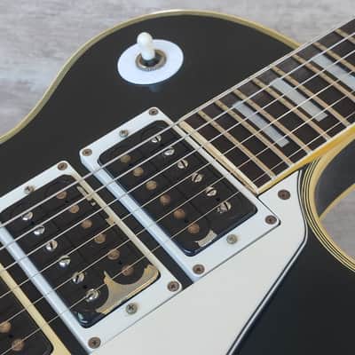 1978 Greco Japan EG-600PB Les Paul Custom Black Beauty (Ebony) image 4