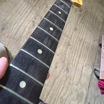 Fender Strat 3 bolt rosewood neck early 70s 1970s image 25