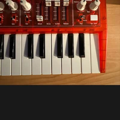 Arturia MicroBrute Red 25-Key Synthesizer 2014 - 2021 - Red image 6