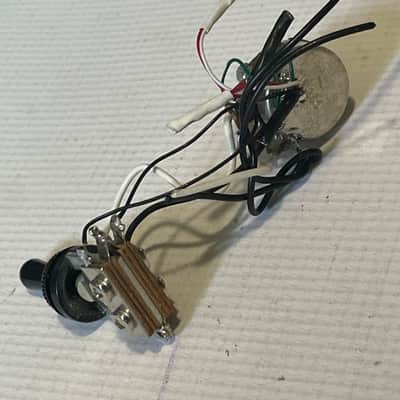 2013 Charvel San Dimas 2H Guitar Factory Electronics Wiring Volume Pot, 3 Way Toggle Switch, Knob image 6