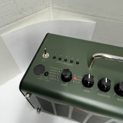 Yamaha THR10X 10 Watt Desk Top Mini Guitar Amplifier High Gain METAL THR 10X Amp Portable Modeling Combo Amp EVH D 2 x 3" Stereo Digital Speakers 2013 - 2018 Camouflage Green Hi-Gain Steel Panther Approved. Original Box. image 10