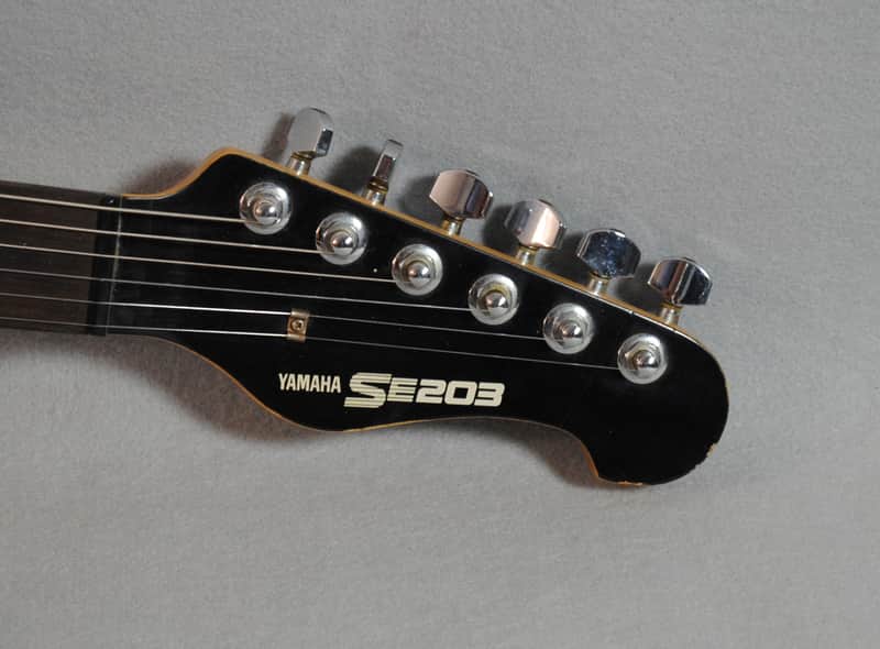 Yamaha SE203 Electric Guitar Black Professionally Set Up! | Reverb