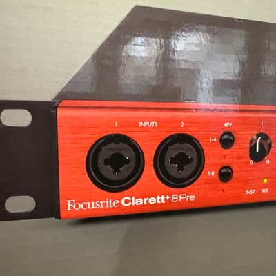 Focusrite Clarett 8+ Pre USB-C Audio Interface 18x20, mic pre new //ARMENS// image 5