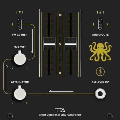 Tiptop Audio Octopass Poly Filter 8-voice Eurorack Module image 1