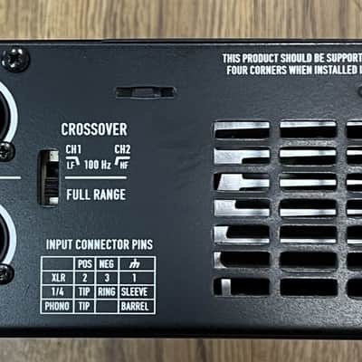 QSC GX3 POWER AMPLIFIER STEREO 2x300W @ 8ohms (USED) image 7