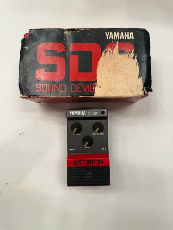Yamaha DI-10M Analog Distortion Vintage Guitar Effect Pedal MIJ Japan + Box image 1