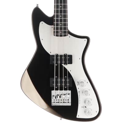 Fender Certified Pre-Owned American Ultra II Meteora Bass, Ebony Fingerboard, Texas Tea (T11) (36028) image 1