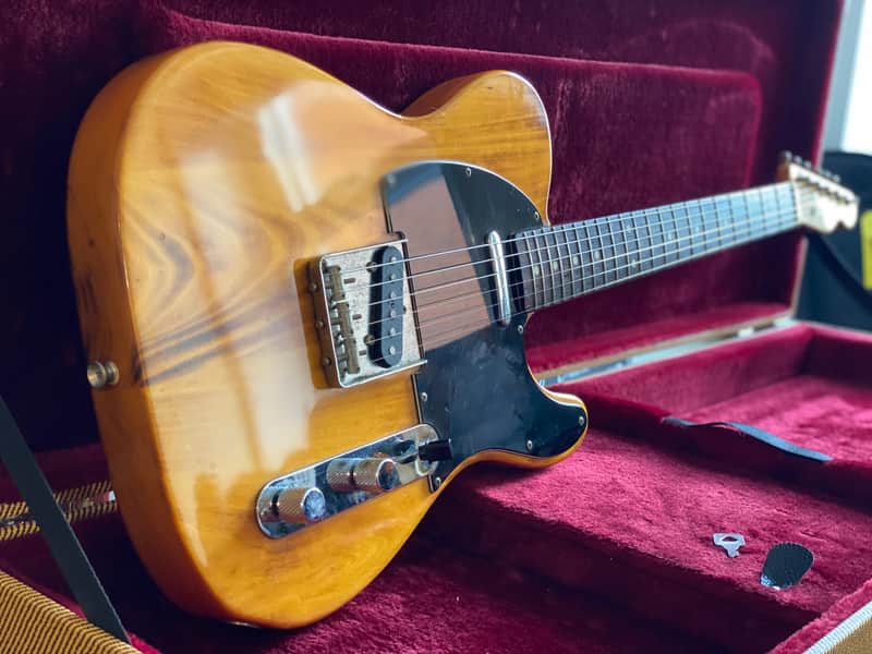 Fender Telecaster '52 Reissue Vintage FujiGen E-Serial 1988 Charcoal Burst w/ Hardcase image 1