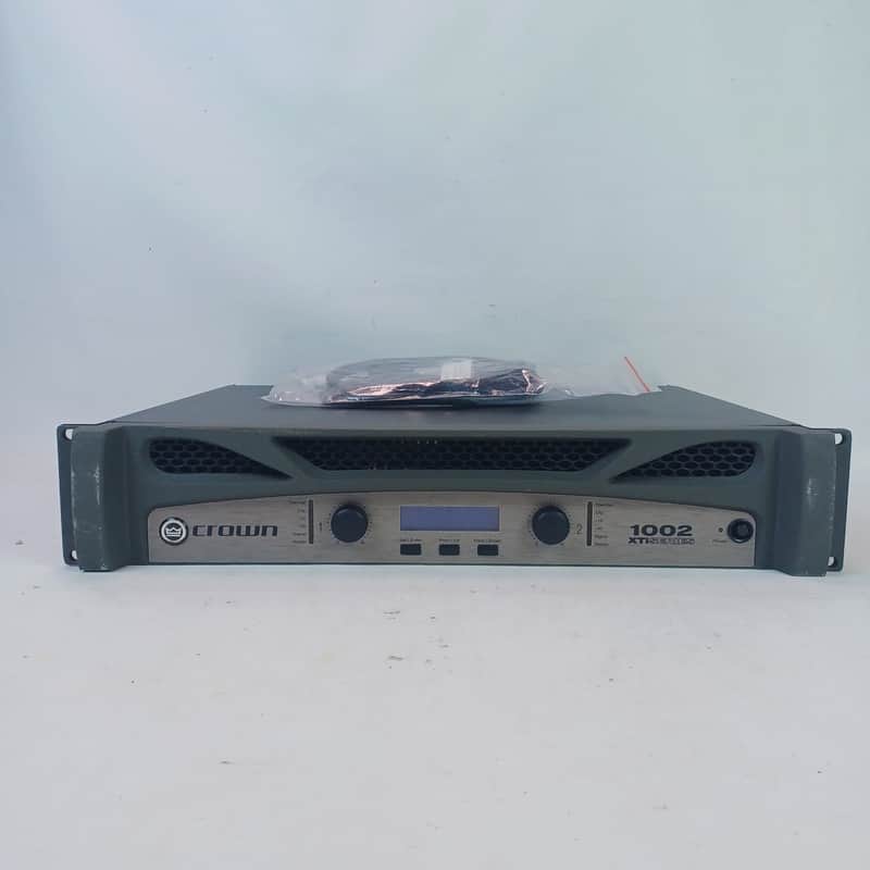 Crown XTi1002 2-Channel 500 Watt Amp Power Amplifier +OG Box image 1
