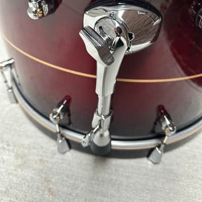 Pearl Reference One 3-pc. Shell Pack (Cymbals and Hardware Not Included), Natural Banded Redburst (RF1C903XPS/C836) image 9