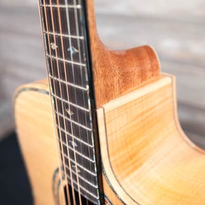 B.C. Rich Prophecy Series Acoustic Cutaway - Flame Maple Natural (00021 - C9) image 5