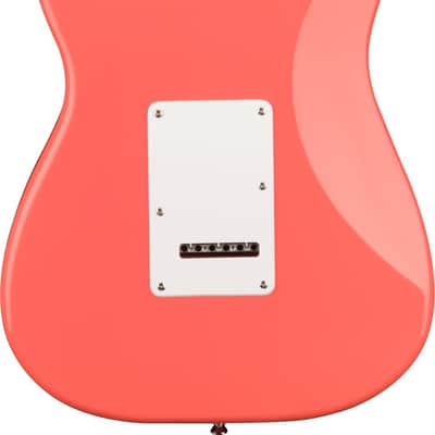 Squier Sonic Stratocaster HSS Electric Guitar Tahitian Coral image 2
